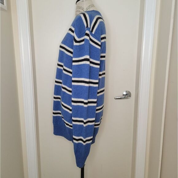 GANT Men's Stripe Polo Sweater - Picture 2 of 9